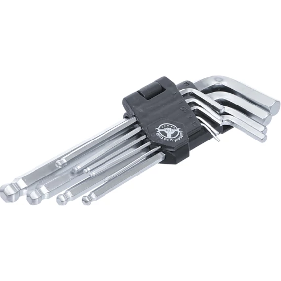 BGS-815 Imbuszkulcs készlet gömbfejű 1.5 - 10 mm