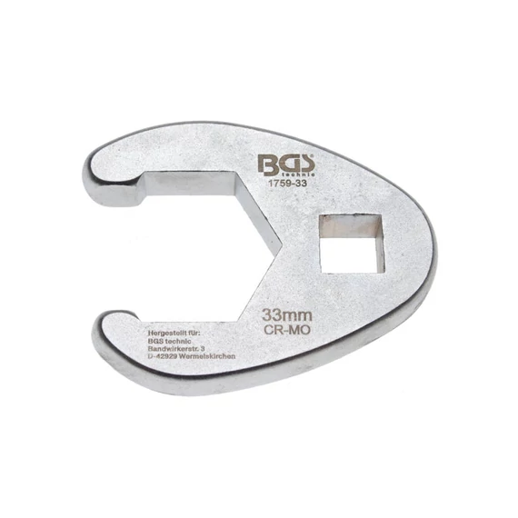 BGS-1759-33 Hollander kulcs 1/2&quot; , 33 mm