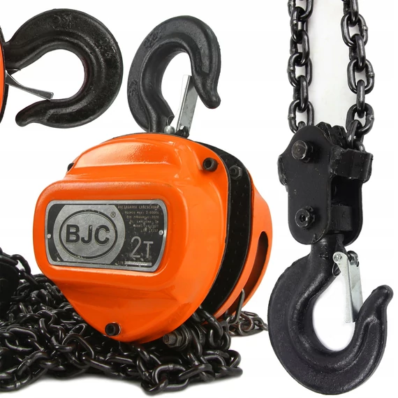 BJC láncos csörlő, 3m, 2T