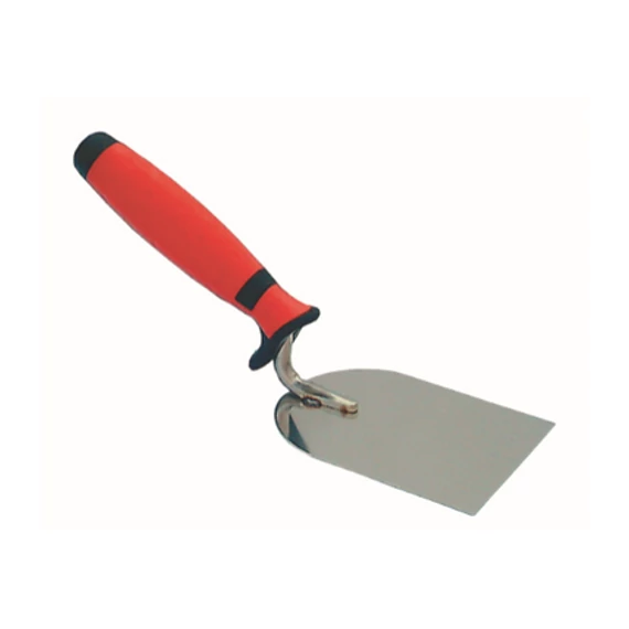 Bautool rozsdamentes gipszkanál, soft nyéllel 80mm