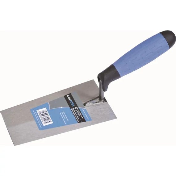 Bautool Berni acél vakolókanál, soft 140mm