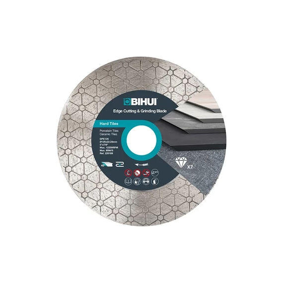 Bihui gyémánttárcsa csiszoláshoz, gérvágáshoz 1.6x25x125mm