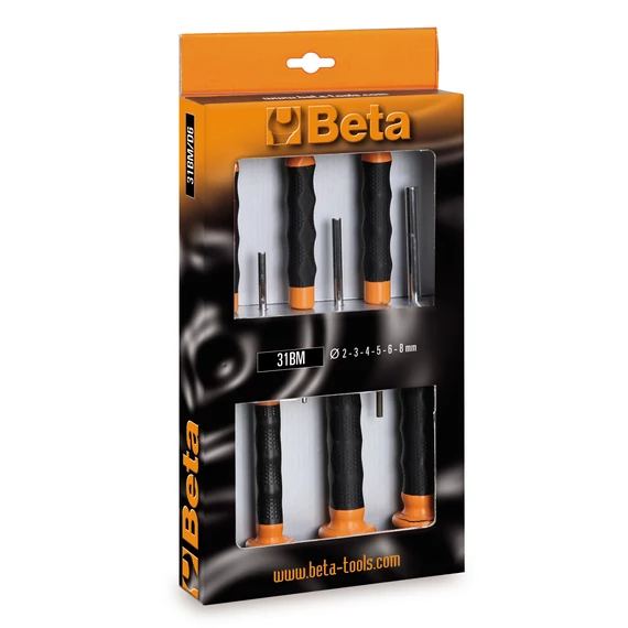 Beta 31BM/D6 6 részes csapkiütő készlet markolattal