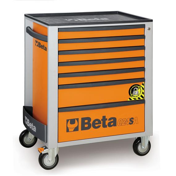 Beta C24SA/7 hétfiókos szerszámoskocsi borulásgátló rendszerrel