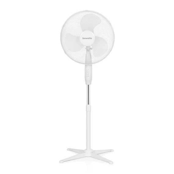 Bewello álló ventilátor, 38cm, 45W, fehér