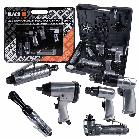 Black 12202 légkulcs készlet 24db-os