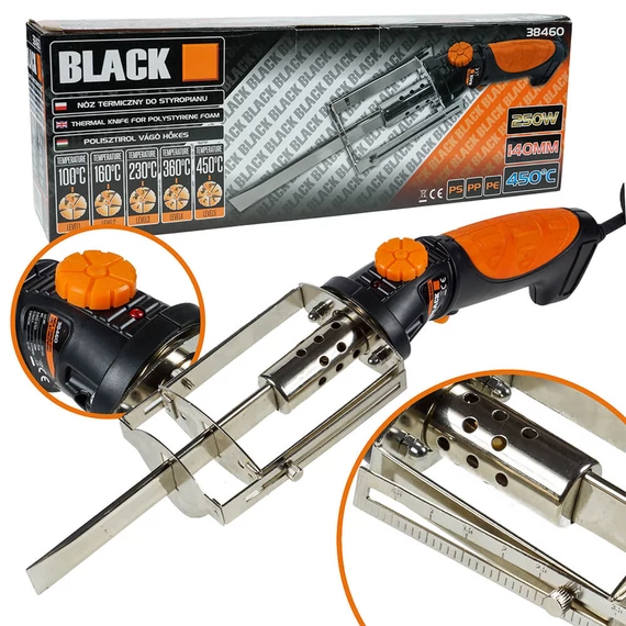 Black 38460 hungarocell vágó 250W