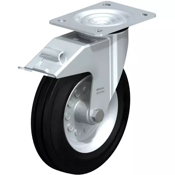 Blickle LE-VE 200R-FI forgóvillás műszaki kerék stop-fix fékkel 200 m