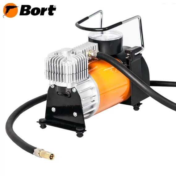 Bort BLK-350 autós kompresszor 12V, 10bar, (6db-os szettel)