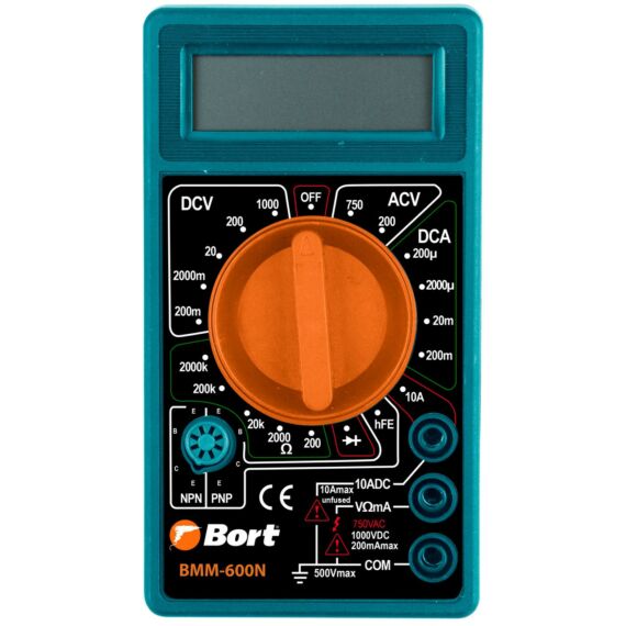  Bort BMM-600N digitális multiméter (elem nélkül)