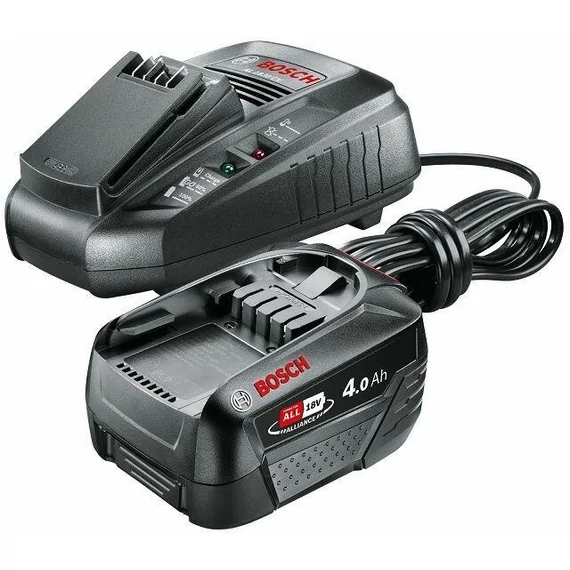 Bosch PBA akku kezdő szett AL 1830 CV töltővel, 18V, 4Ah