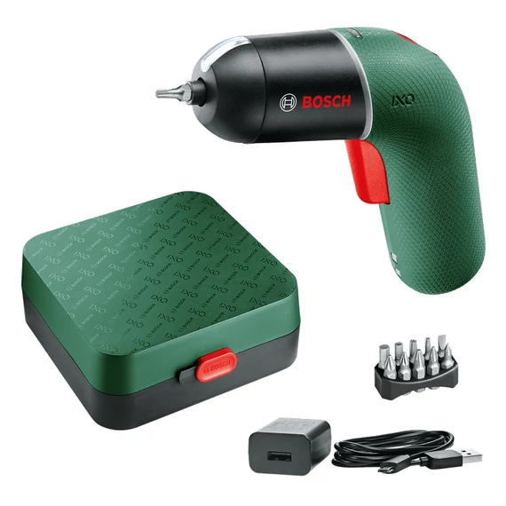 Bosch IXO 6 akkus csavarozó töltővel, 3.6V, 1.5Ah, 4.5Nm