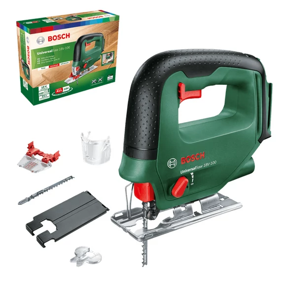 Bosch Universal Saw 18V-100 akkus dekopírfűrész, 18V (akku és töltő nélkül)