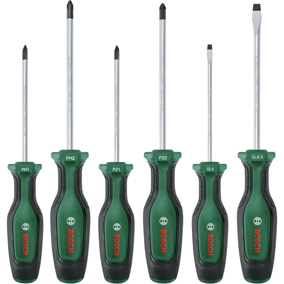 Bosch csavarhúzó készlet, mágneses, vegyes, 6db