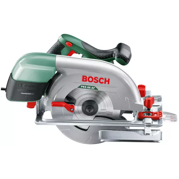 Bosch PKS 66 AF kézi körfűrész forgácsgyűjtővel, 1.6kW, 190mm