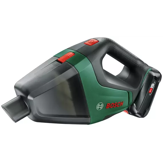 Bosch Universal Vac 18 akkus kézi porszívó, 18V, 9kPa (2.5Ah akkuval és töltővel)