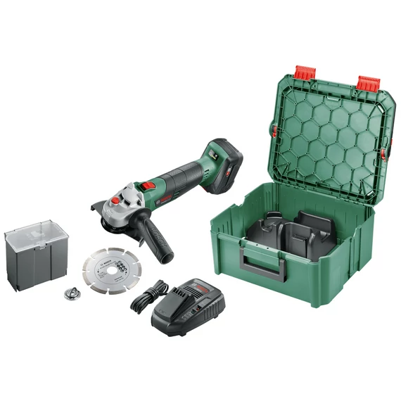 Bosch Advanced Grind 18 akkus sarokcsiszoló, 18V, 125mm (2.5Ah akkuval és töltővel)