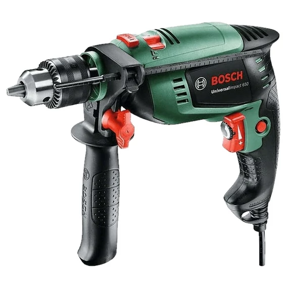 Bosch Universal Impact 650 ütvefúrógép kofferban, 650W