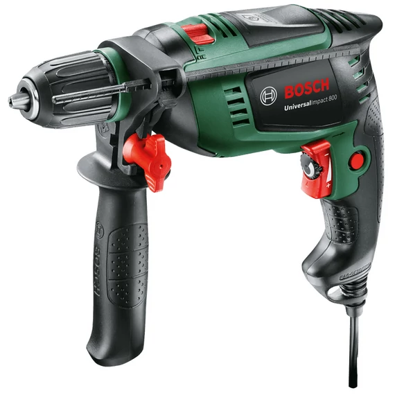 Bosch Universal Impact 800 ütvefúrógép kofferben, 800W