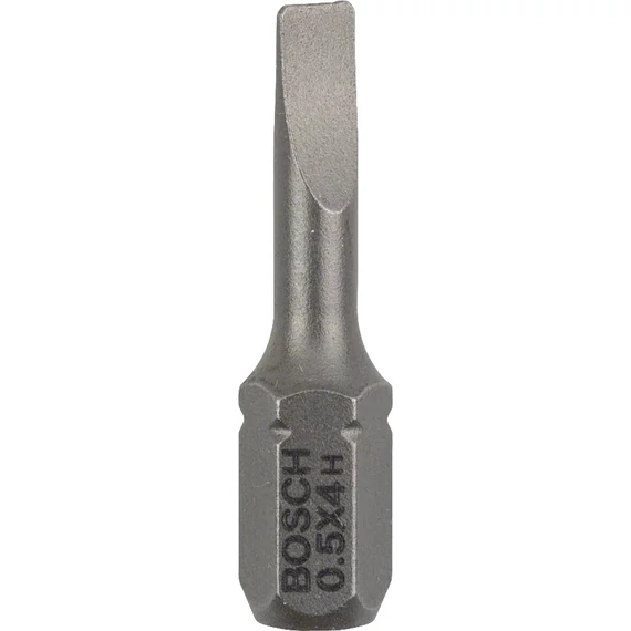 Bosch Extra Hard lapos csavarbit, 25mm, S0.5x4, 3db