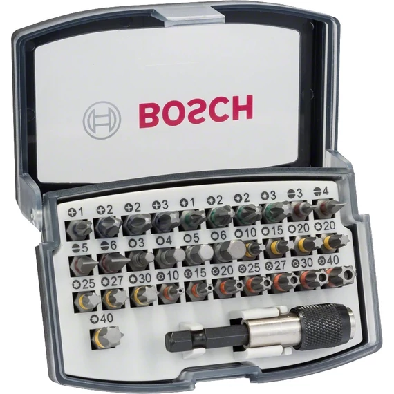 Bosch Extra Hard vegyes csavarbit készlet, 25mm, 32db