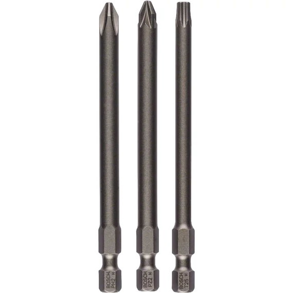 Bosch Extra Hard vegyes csavarbit készlet, 89mm, PH-PZ-T, 3db