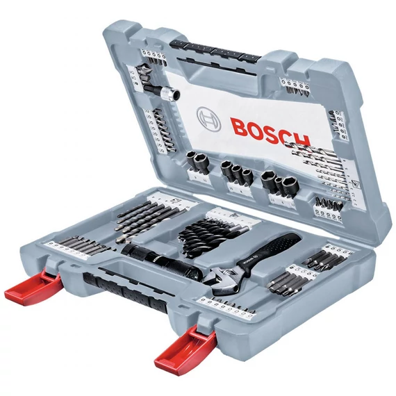 Bosch fúrószár- és csavarbit készlet, 91db
