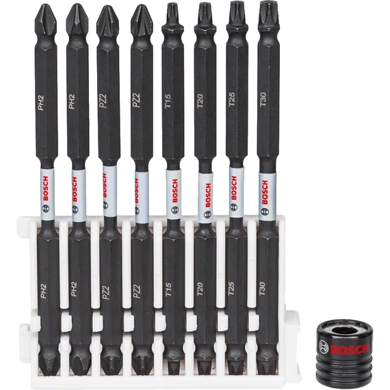 Bosch Impact Control csavarbit készlet, kétvégű, 110mm, PZ-PH-T, 9db