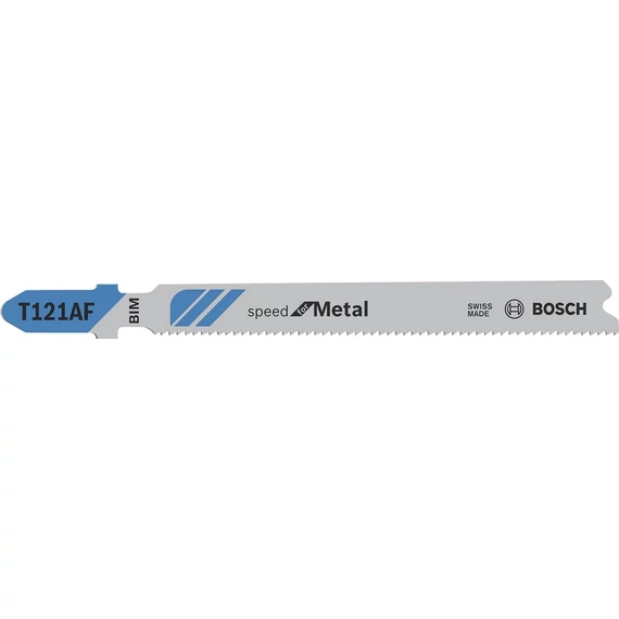 Bosch T121AF Speed for Metal dekopírfűrészlap, T-befogás, 92mm, 3db