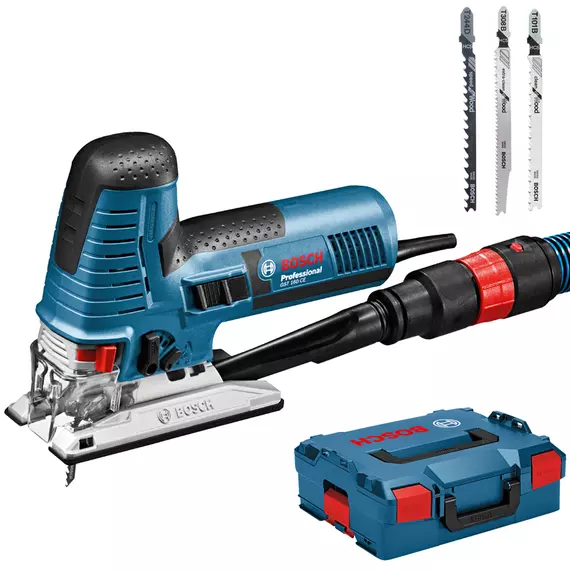 Bosch GST 160 CE dekopírfűrész tárolóban, 26mm, 800W