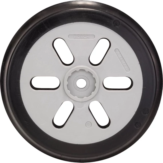 Bosch csiszolótalp excentercsiszolóhoz, 6 lyuk, 150mm, puha