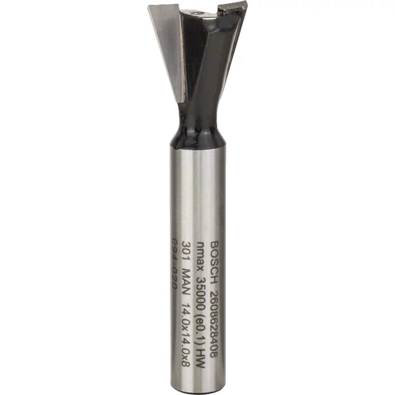 Bosch Standard for Wood fogazómaró, 8x14x14mm, 15°