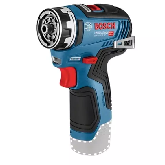 Bosch GSR 12V-35 FC akkus fúrócsavarozó, 12V, 10mm (akku és töltő nélkül)