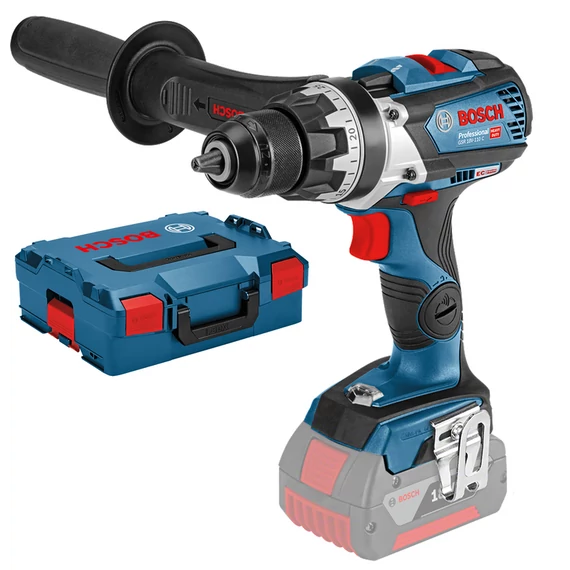 Bosch GSR 18V-110 C akkus fúrócsavarozó kofferban, 18V, 13mm (akku és töltő nélkül)