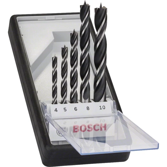 Bosch Robust Line fafúró készlet, 4-10mm, 5db