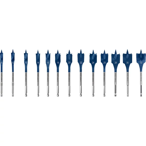 Bosch Expert Self Cut marófúró készlet, lapos, HEX, 10-32mm, 13db