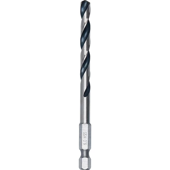 Bosch PointTeQ fémfúrószár, HEX, 4.5x47x87mm