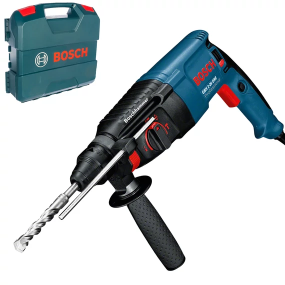 Bosch GBH 2-26 DRE fúrókalapács kofferben, SDS-Plus, 800W