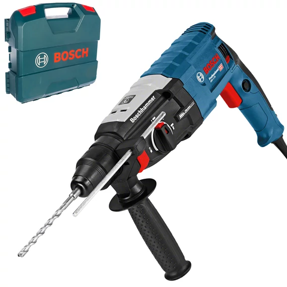 Bosch GBH 2-28 fúrókalapács hordozóban, SDS-Plus, 880W