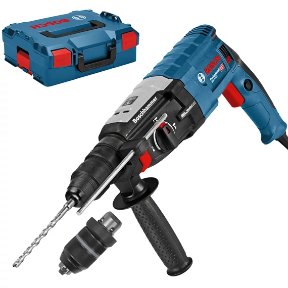 Bosch GBH 2-28 F fúrókalapács kofferben, fúrótokmánnyal, SDS-Plus, 880W