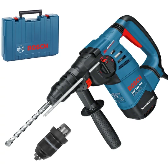 Bosch GBH 3-28 DRE fúrókalapács kofferben, fúrótokmánnyal, SDS-Plus, 800W