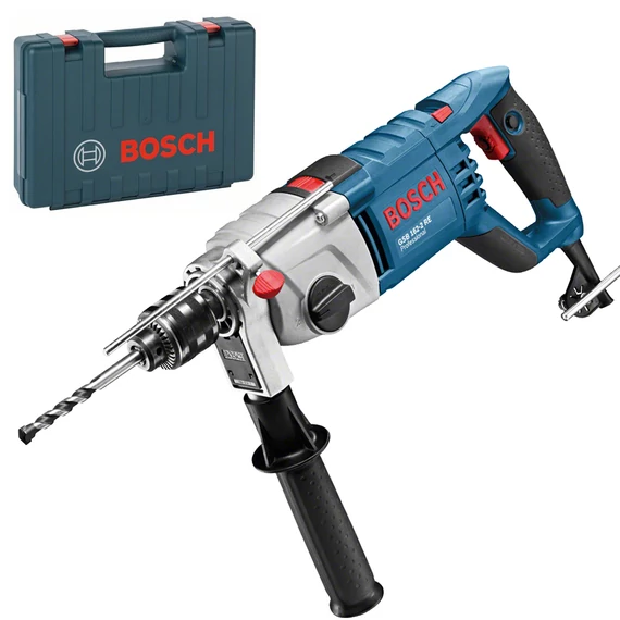 Bosch GSB 162-2 RE ütvefúrógép kofferben, 16mm, 1.5kW