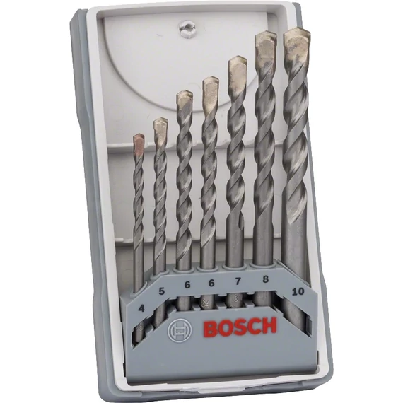 Bosch CYL-3 X-Pro betonfúrószár készlet, hengeres, 4-10mm, 7db