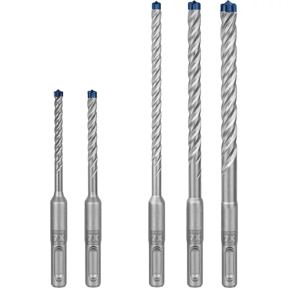 Bosch Expert SDS Plus 7X kalapácsfúró készlet, 5-10mm, 5db
