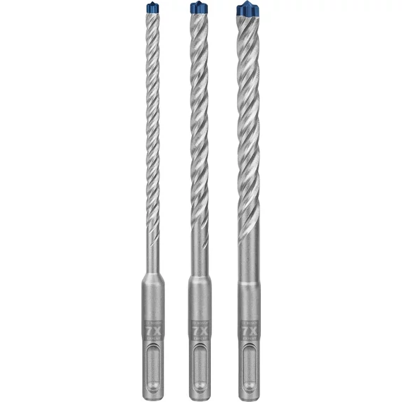 Bosch Expert SDS Plus 7X kalapácsfúró készlet, 6-10mm, 3db