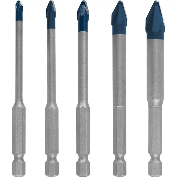 Bosch Expert HEX9 HardCeramic csempefúrószár készlet, hatlapú, 4-10mm, 5db