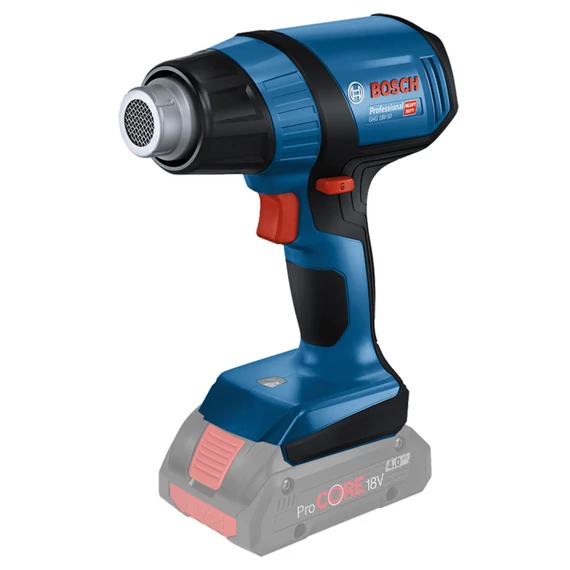 Bosch GHG 18V-50 akkus hőlégfúvó, 18V, 300°C (akku és töltő nélkül)