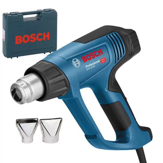 Bosch GHG 20-63 hőlégfúvó kofferben, 50-630°C, 2kW