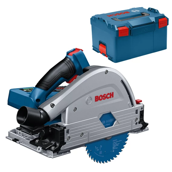 Bosch GKT 18V-52 GC akkus merülőfűrész hordozóban, 18V, 140mm (akku és töltő nélkül)
