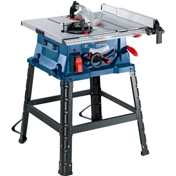Bosch GTS 254 asztali körfűrész állvánnyal, 1.8kW, 254mm